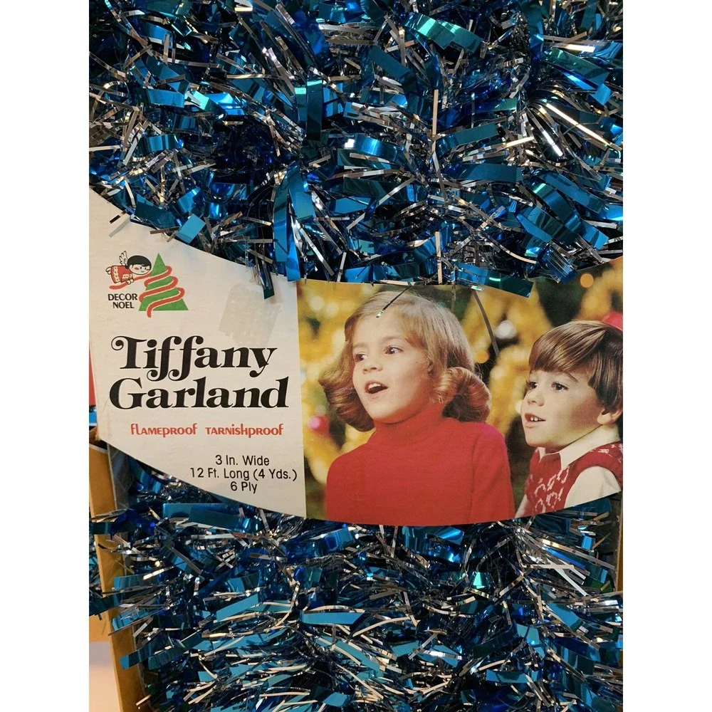 Vintage Retro Blue 12' x 3